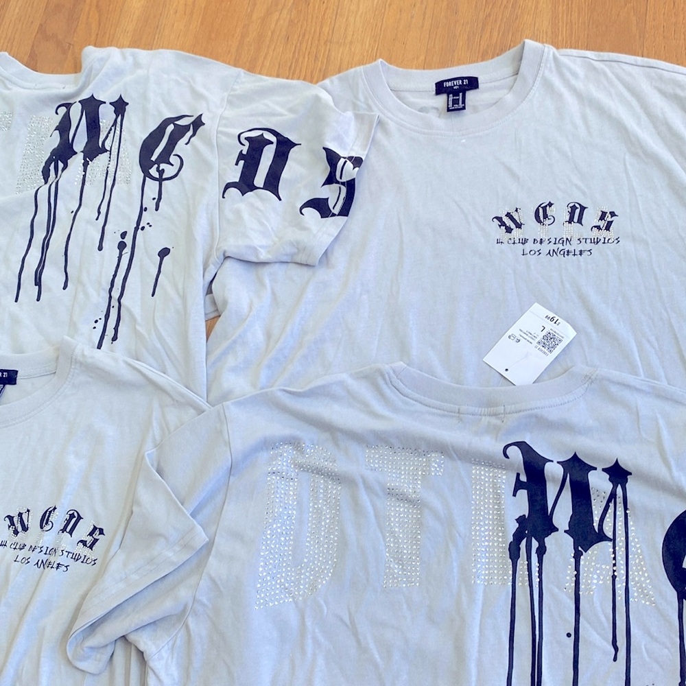 Matching T-Shirts Bundle size M L XXL